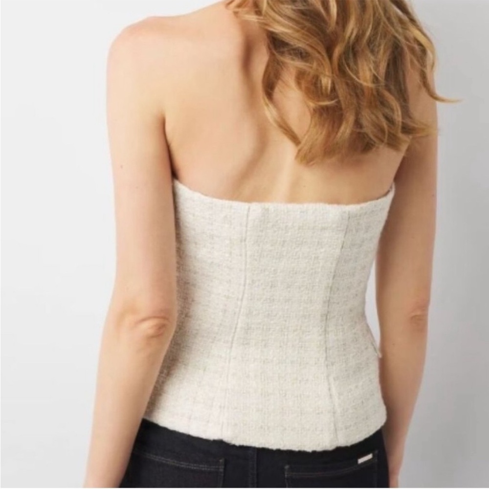 White House Black Market Tweed Bustier Never Worn, Sz.12 - Picture 3 of 6